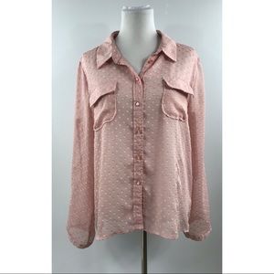 Verve Ami Sheer Light Pink Top